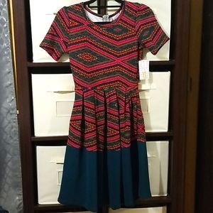LulaRoe "Amelia" Dress Size XS